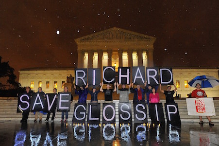 MoveOn members organize to prevent the execution of Richard Glossip