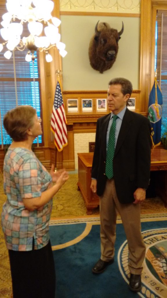 lori and brownback