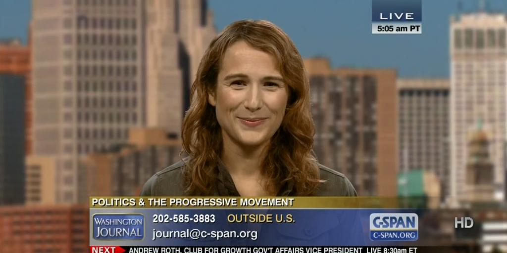 Anna Galland on C-SPAN